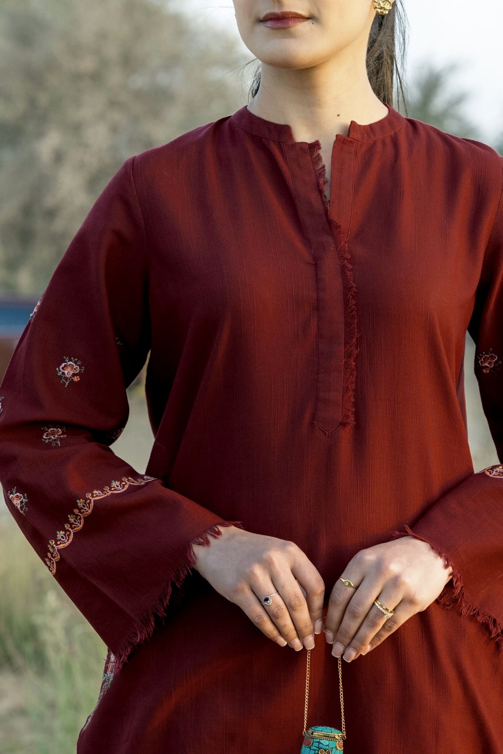 Burgundy Blossom